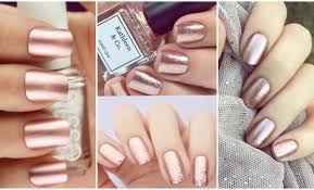 Uñas rose gold - 2