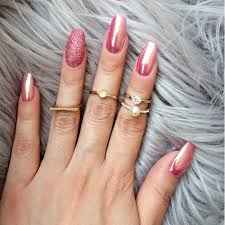 Uñas rose gold - 15