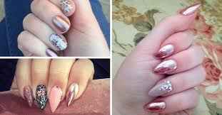Uñas rose gold - 18
