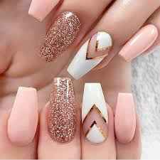 Uñas rose gold - 38