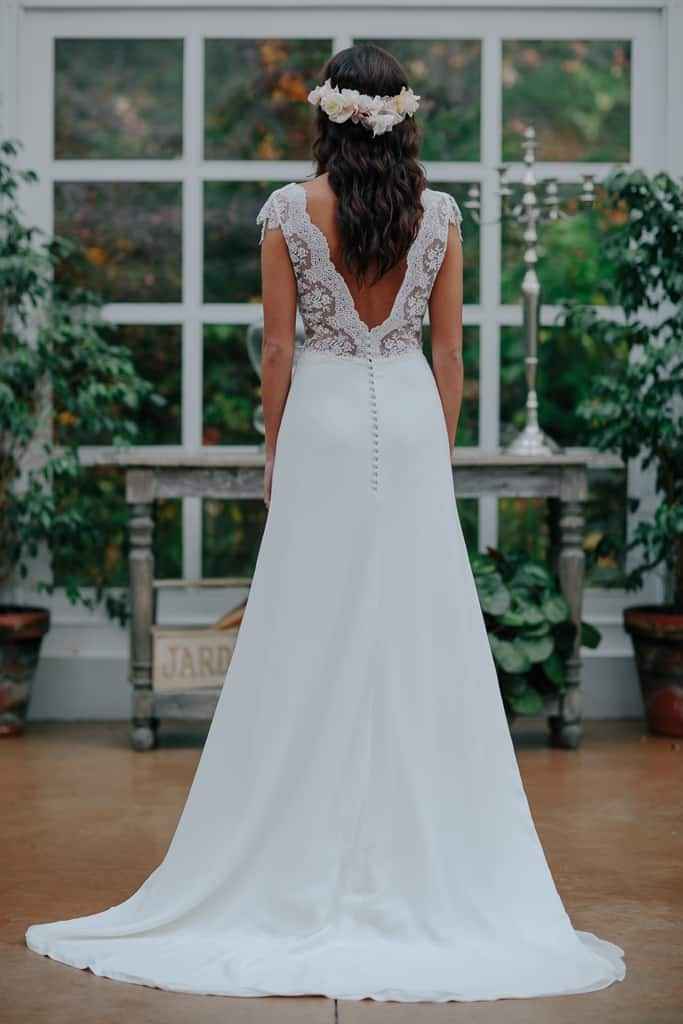 Vestido de novia espalda v 1