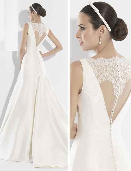 Vestido de novia espalda v 6