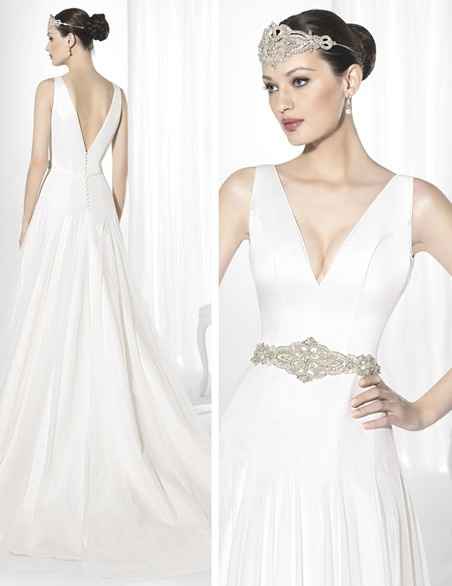Vestido de novia espalda v 7