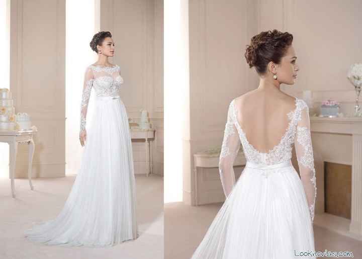 Vestido de novia espalda v 10