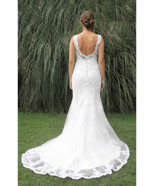 Vestido de novia espalda v 11