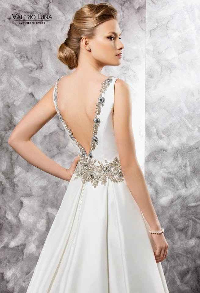 Vestido de novia espalda v 12