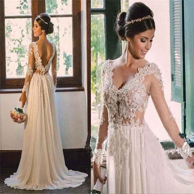 Vestido de novia espalda v 14