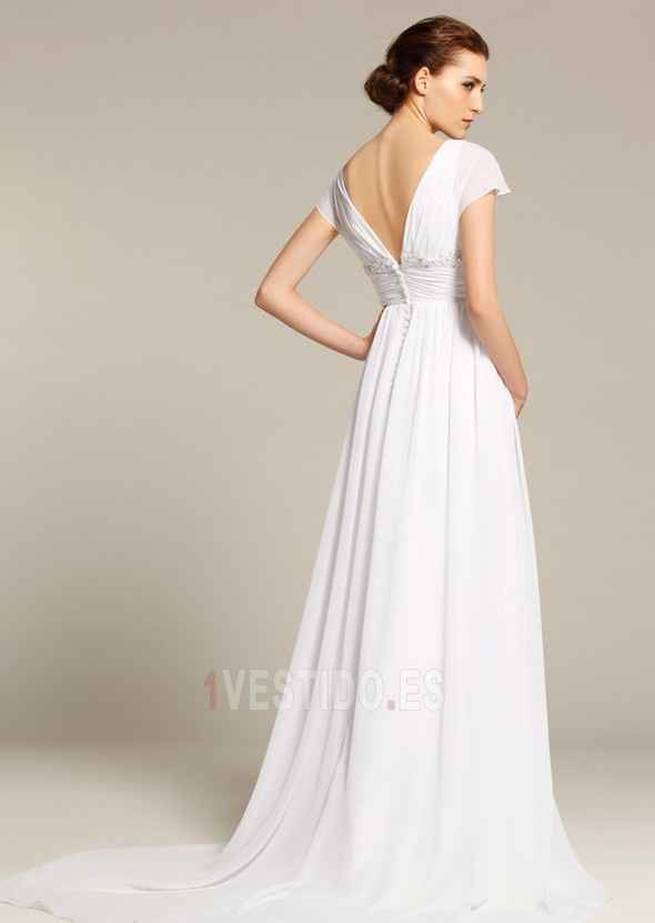 Vestido de novia espalda v 22