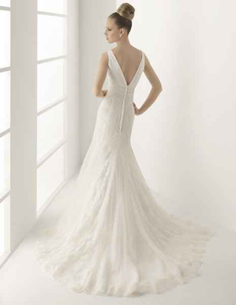 Vestido de novia espalda v 27