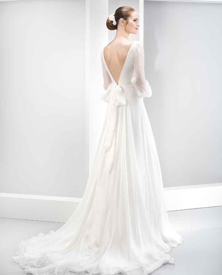 Vestido de novia espalda v 32