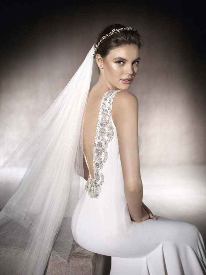 Vestido de novia espalda v 35