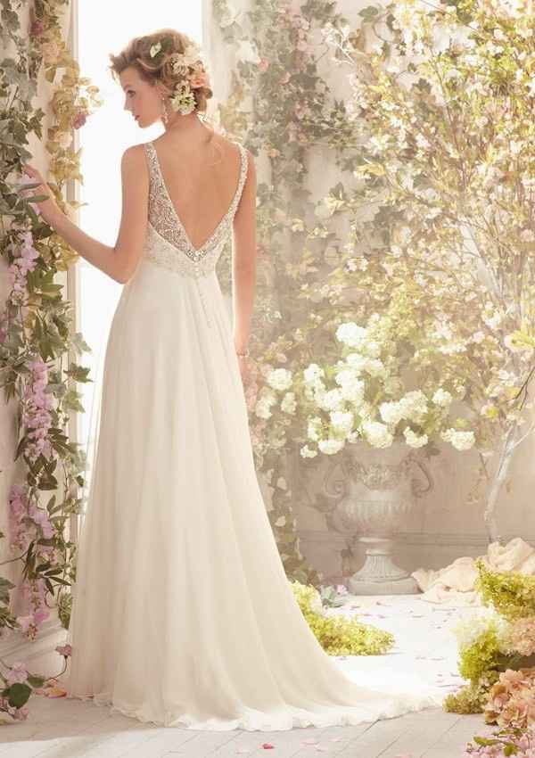 Vestido de novia espalda v 44