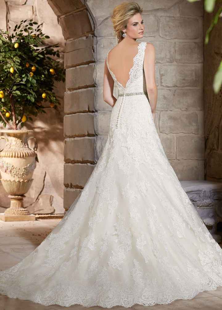 Vestido de novia espalda v 46