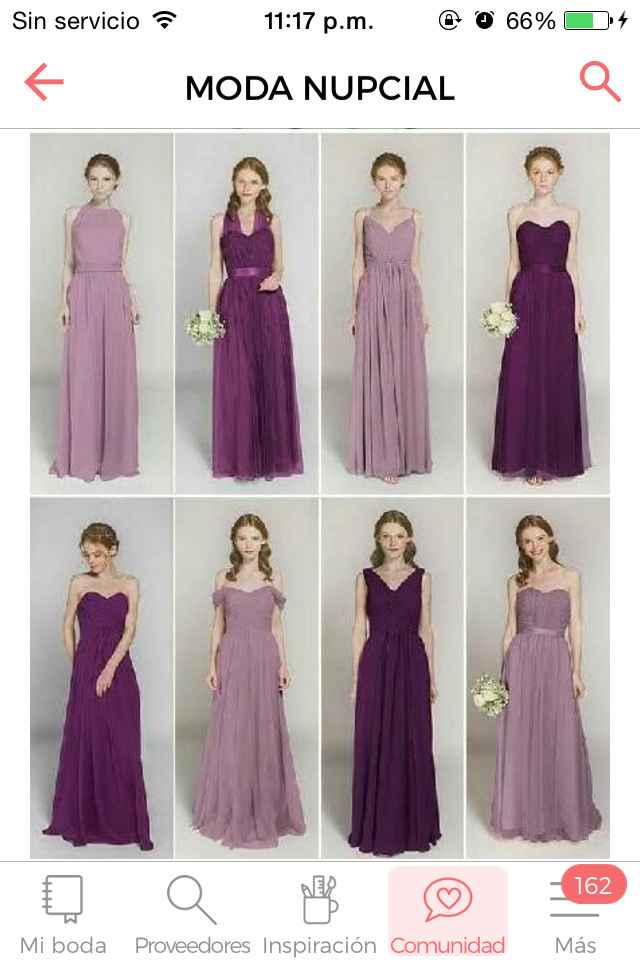 Vestidos para damas - 1