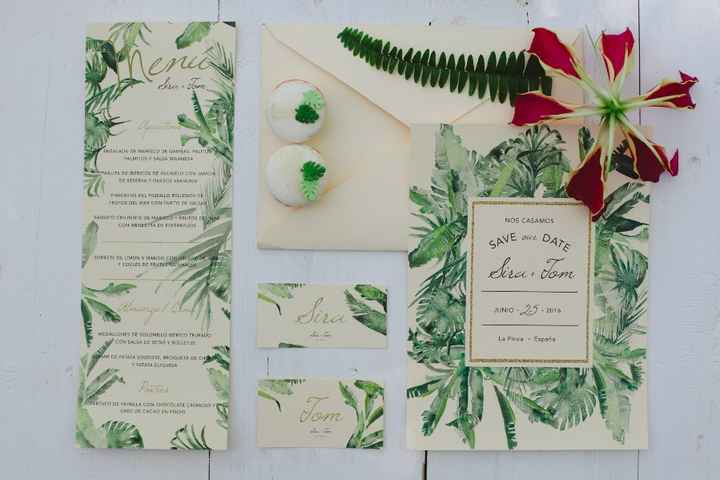 Invitaciones greenery 16
