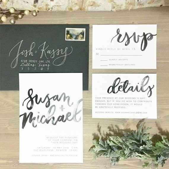 Invitaciones greenery 27