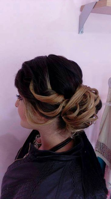 Mi primera prueba de maquillaje y peinado - 2