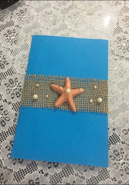 Sencillas invitaciones diy 🏖 - 3