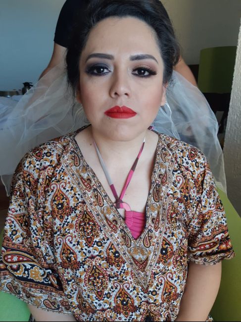 Prueba de maquillaje 😃😃 - 4