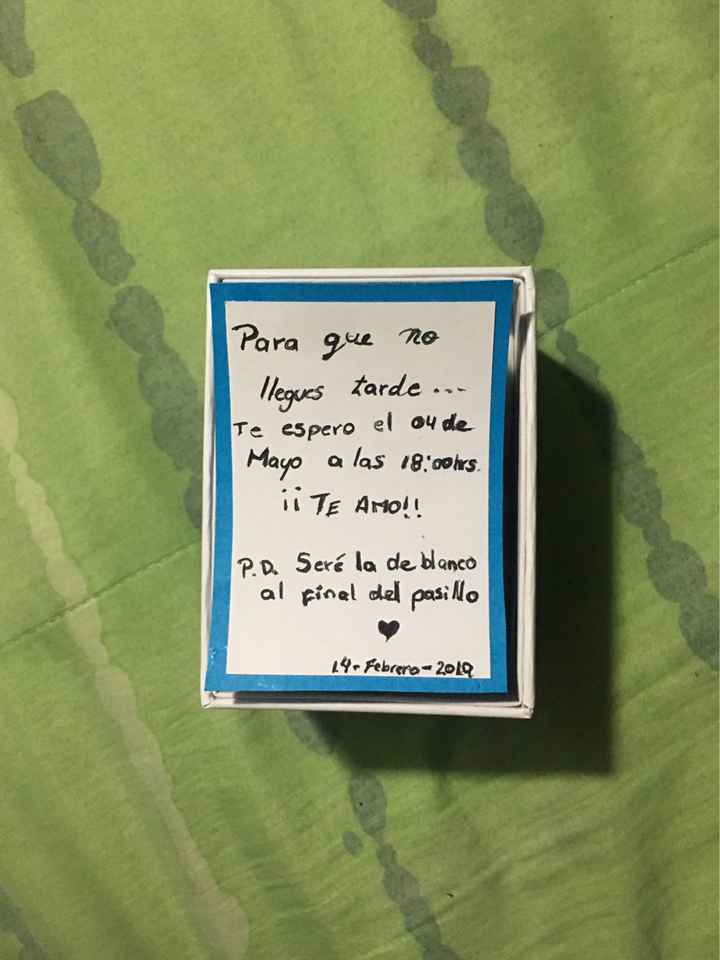 Reloj de compromiso 14 de febrero - 1