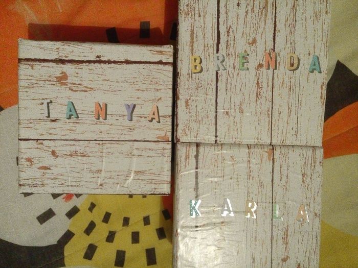 Los regalitos para mis damas