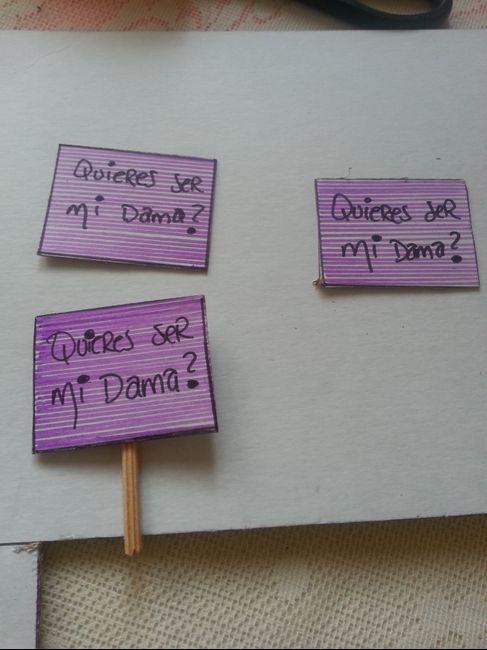 Invitación para Damas de Honor - 2