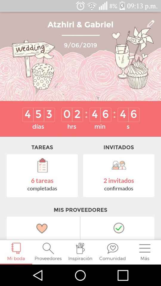 ¿Cuánto falta para que se casen? - 1