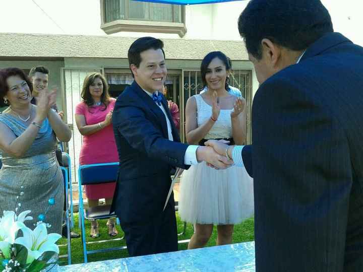 Boda civil check! - 2
