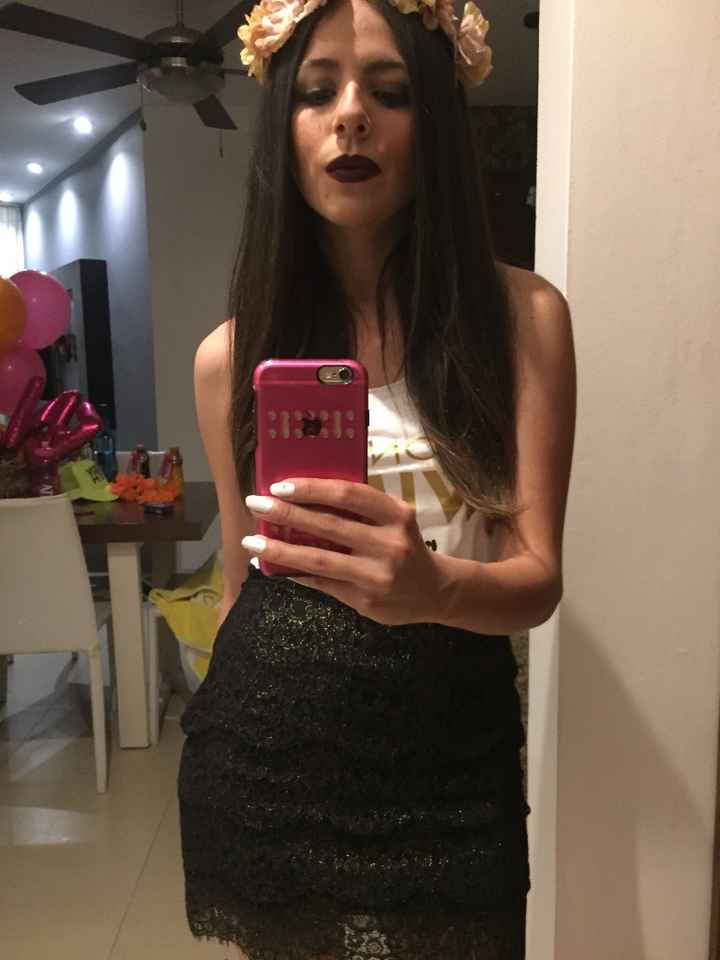 look para irnos a la cena de bienvenida