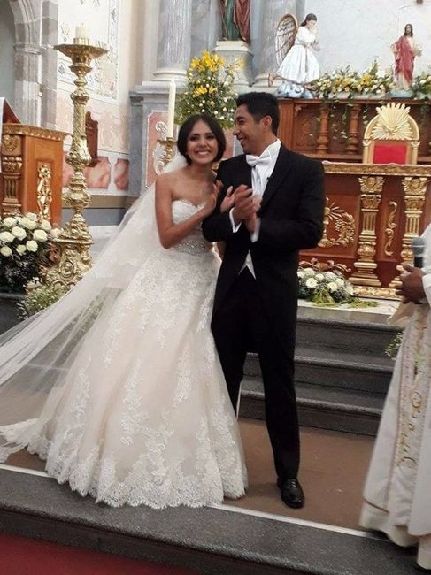 al final de la ceremonia