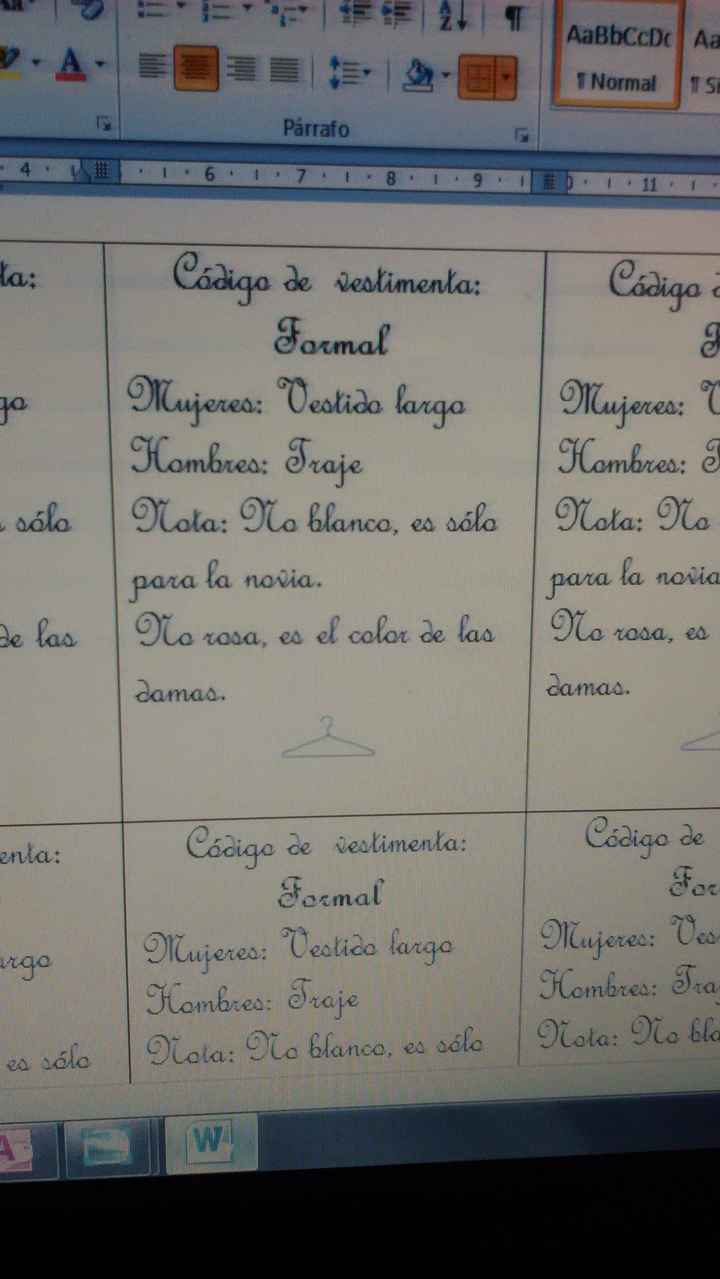 Ya quedo, duda resuelta