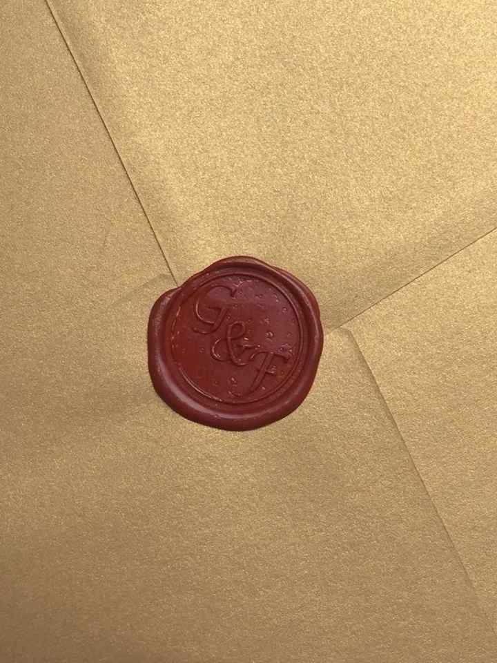 Invitaciones y sellos lacre - 5