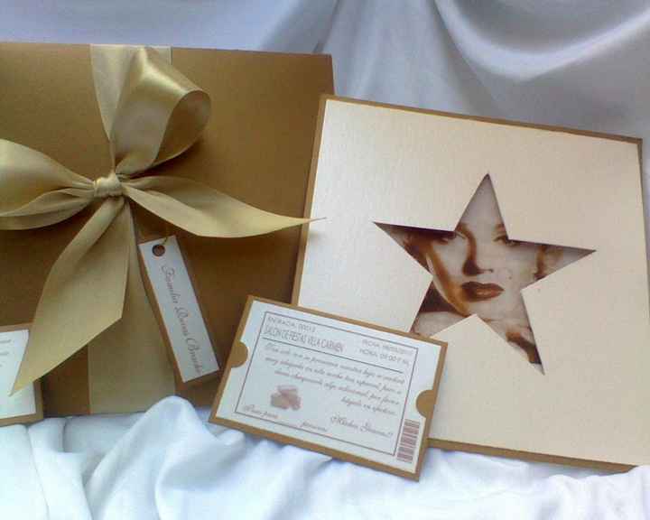 invitaciones estilo hollywood