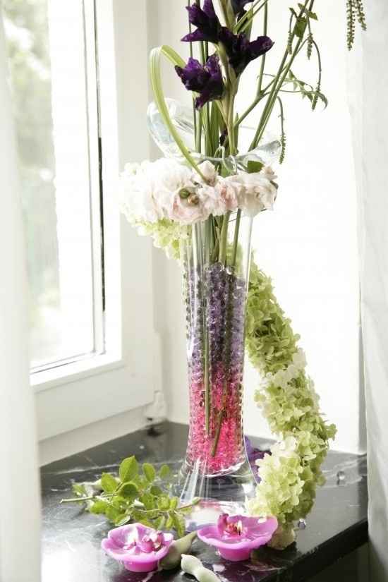 bolitas de gel de colores 