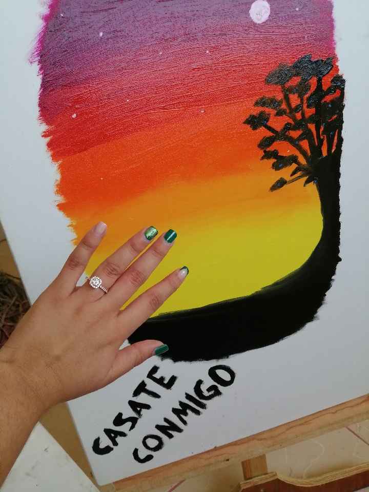 ¿Dónde te lo dio? 💍😍 - 1