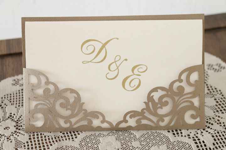 Mis invitaciones por fin....💖 - 6