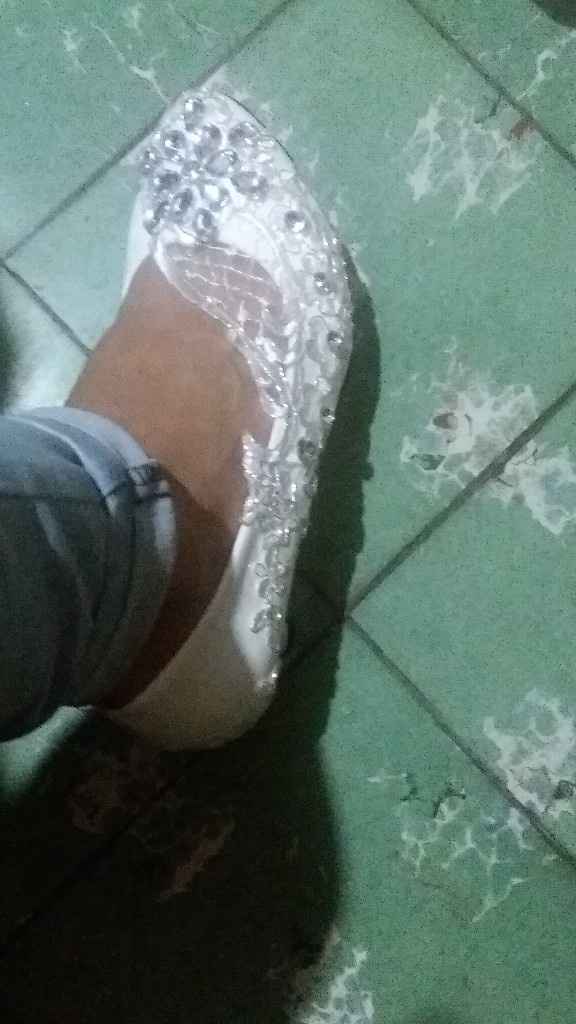  Zapato bajito con toque personal 👠😳💛 - 2