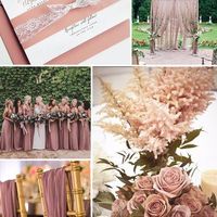 El color de vestido para mis damas