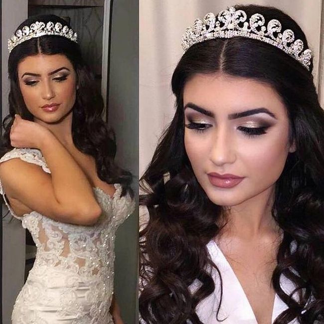 Peinado con tiara 👸 28