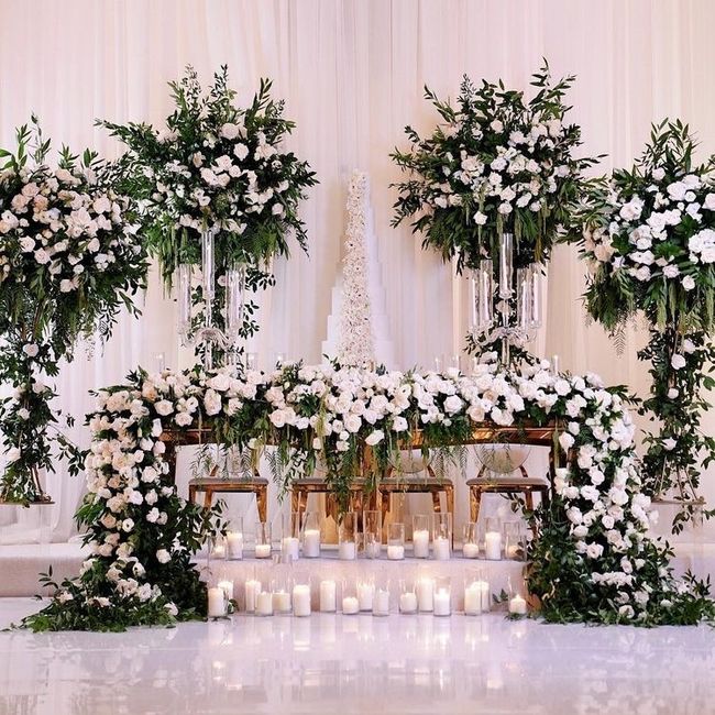 Mesa principal para novios 28