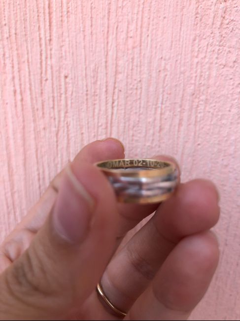 Nuestras argollas de viaje ✨🤍 5