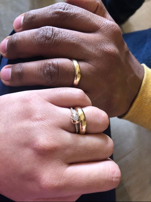 Nuestras argollas de viaje ✨🤍 6