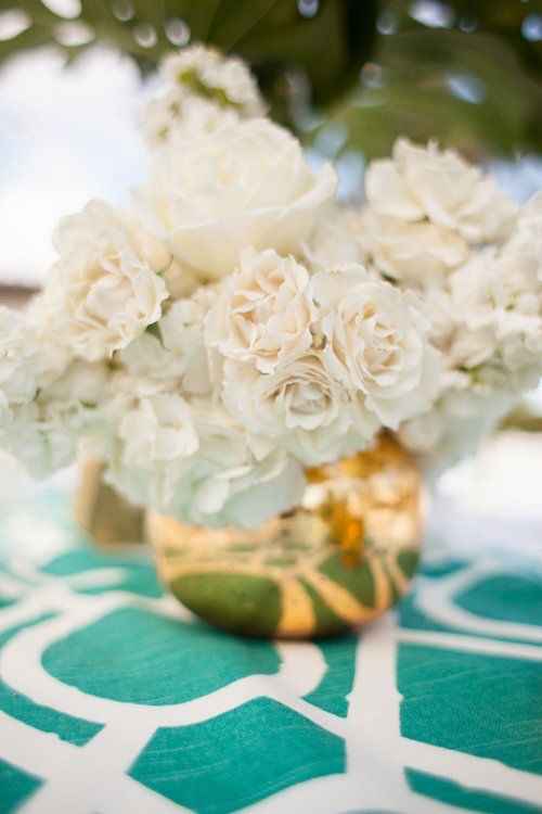 Arreglos florales en dorado 💛✨ - 4
