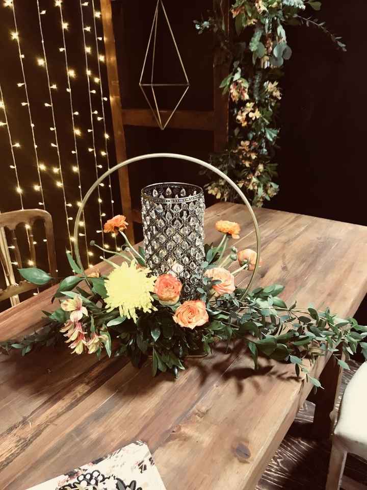 Arreglos florales en dorado 💛✨ - 5