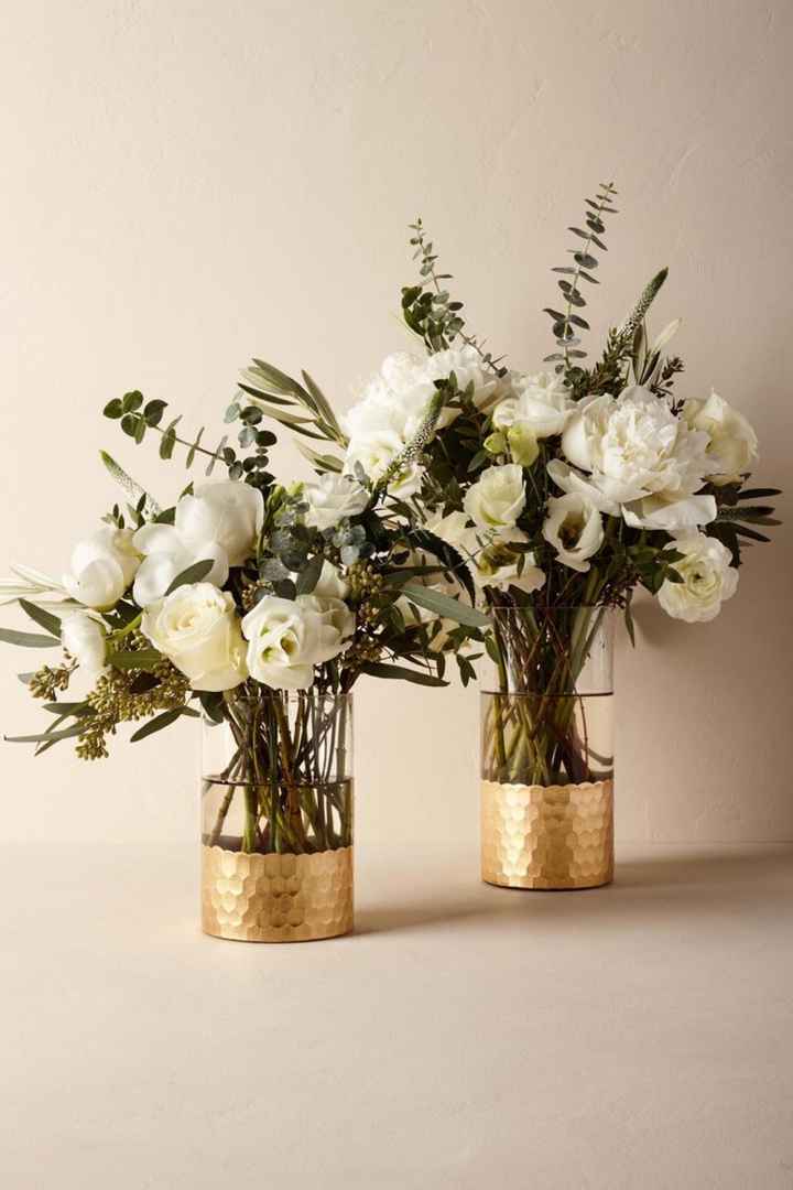 Arreglos florales en dorado 💛✨ - 6
