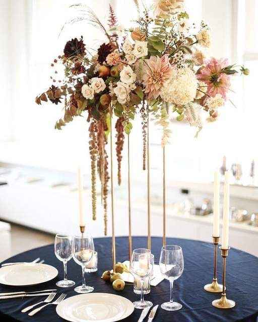 Arreglos florales en dorado 💛✨ - 7