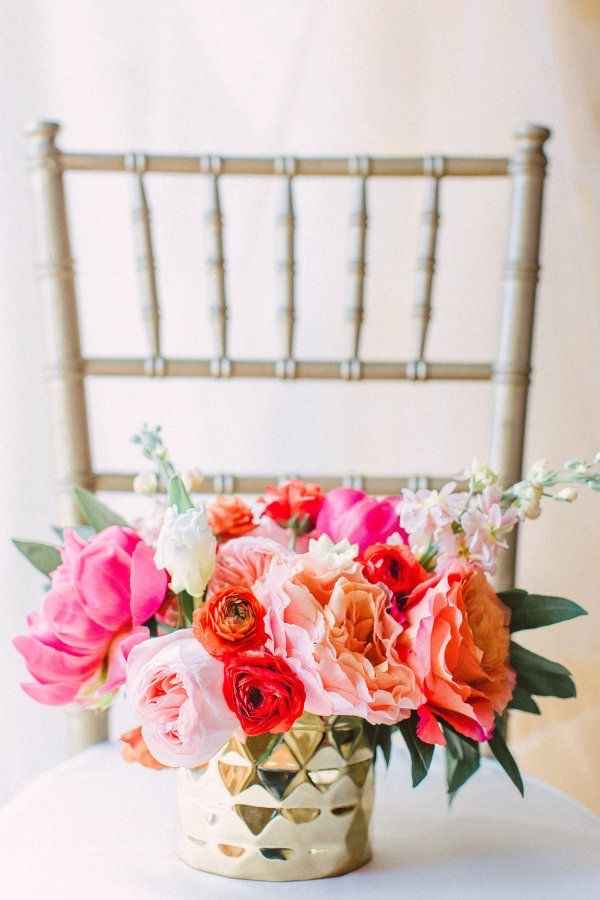 Arreglos florales en dorado 💛✨ - 8