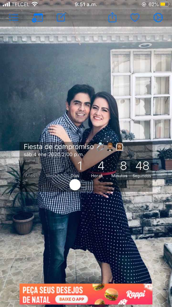¡Mañana es nuestra fiesta de compromiso! 💍 - 1
