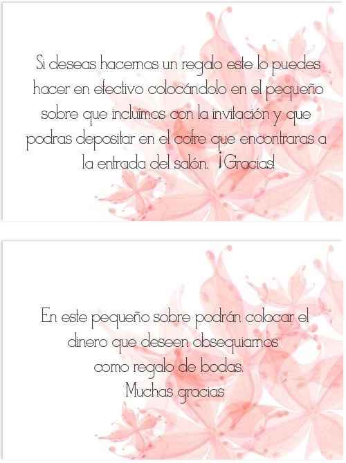 Duda con las invitaciones - 1
