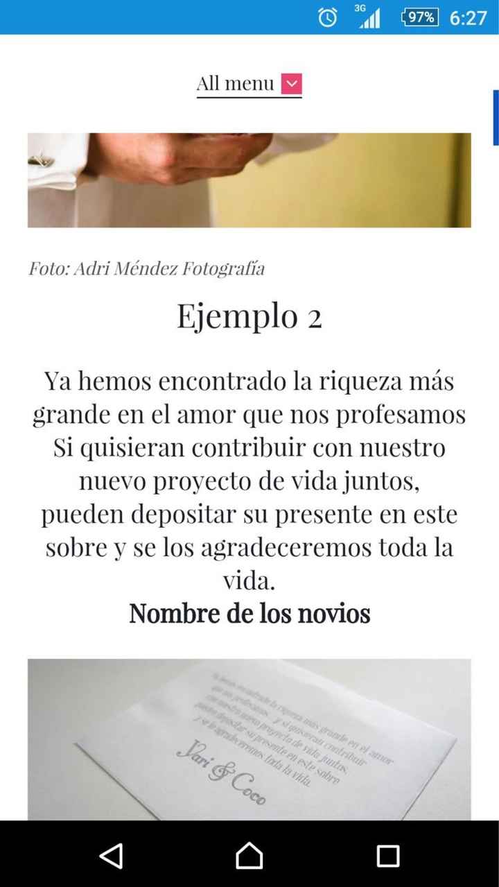 Duda con las invitaciones - 3